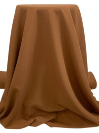 Burnt Caramel 100% Polyester Suiting - Robert Kaufman - 58W