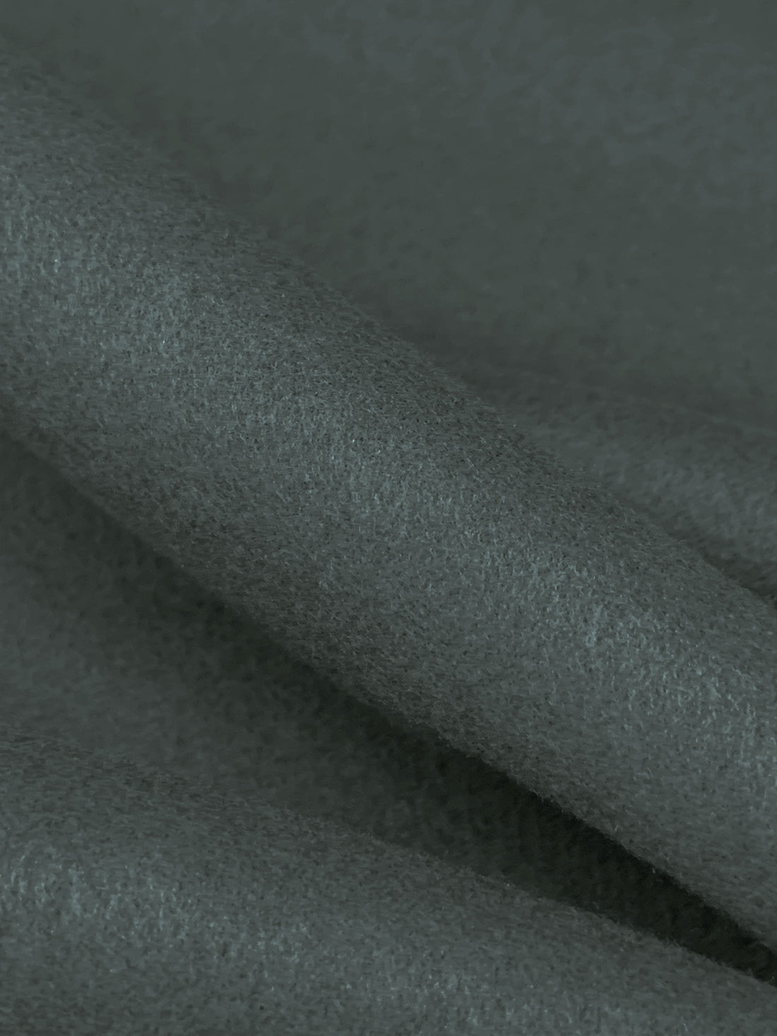 Charcoal Recycled Repreve Polyester/Polyester/Liva-Eco Rayon Infinity Recycled Heavy Flannel Coating - Robert Kaufman - 56W