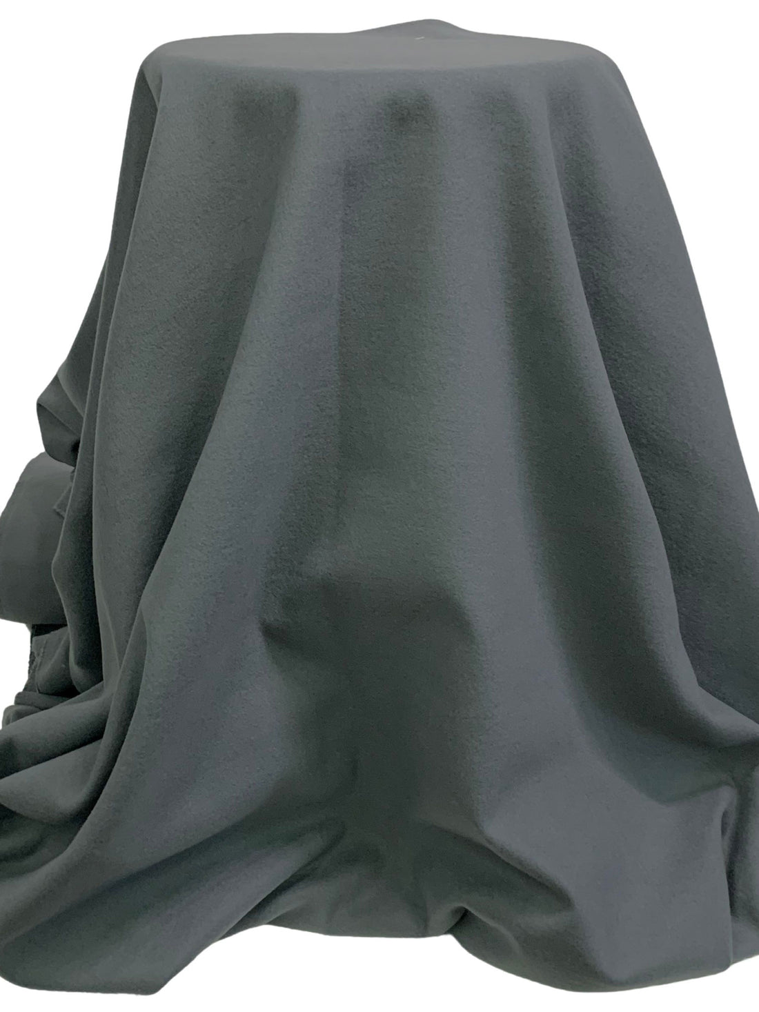 Charcoal Recycled Repreve Polyester/Polyester/Liva-Eco Rayon Infinity Recycled Heavy Flannel Coating - Robert Kaufman - 56W