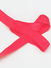 3/4" Lipstick Pink Fold-Over Elastic