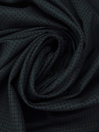 Black/Muted Polar Night 100% Cotton Abstract Print Kasuri Shirt Weight Woven - Sevenberry By Robert Kaufman - 43W