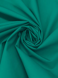 Pine Green Polyester/Cotton Poplin Jacketing - Robert Kaufman - 58W