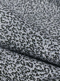 Cool Gray/Black/White 100% Cotton Micro Abstract Print Poplin Shirting - Robert Kaufman - 58W