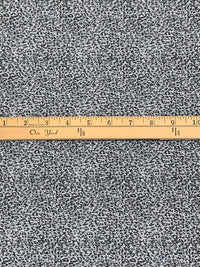 Cool Gray/Black/White 100% Cotton Micro Abstract Print Poplin Shirting - Robert Kaufman - 58W