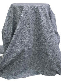 Cool Gray/Black/White 100% Cotton Micro Abstract Print Poplin Shirting - Robert Kaufman - 58W