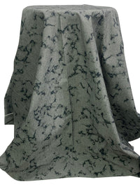 Muted Cool Black/White Cotton/Polyester Weekend Print Chambray Shirting - Robert Kaufman 44W