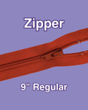 9" Regular Zipper