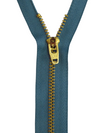 9" Jeans Metal Zipper