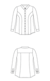 Cashmerette Patterns - Harrison Shirt - Sizes 12-32