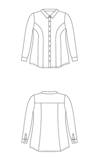 Cashmerette Patterns - Harrison Shirt - Sizes 12-32