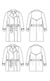 Cashmerette Patterns - Chilton Trench Coat - Sizes 12-28