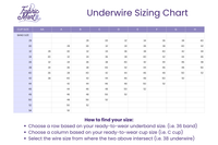 Longline Underwires for Bra Making - Size 40