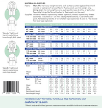 Cashmerette Patterns - Chilton Trench Coat - Sizes 12-28