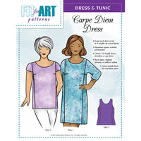 Fit For Art Patterns - Carpe Diem Dress & Tunic - Size XS-3XL