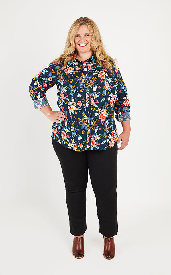 Cashmerette Patterns - Harrison Shirt - Sizes 12-32