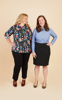 Cashmerette Patterns - Harrison Shirt - Sizes 12-32