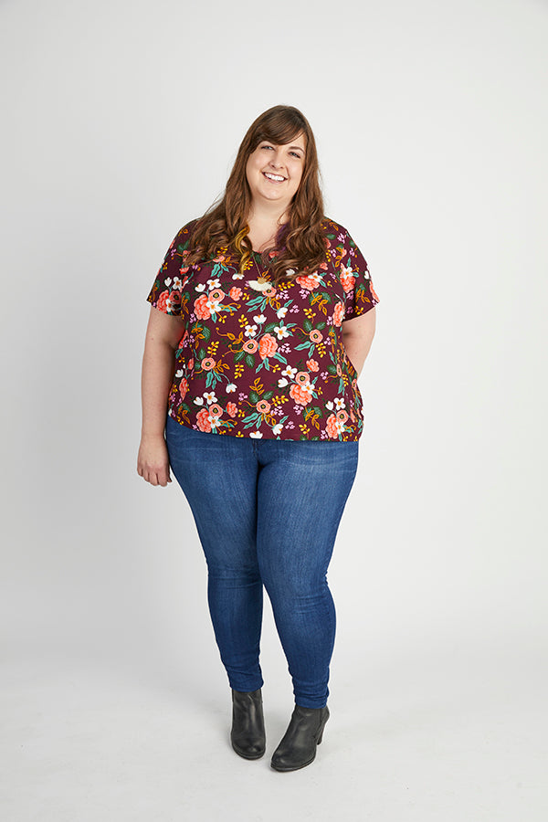 Cashmerette Patterns - Montrose Top - Sizes 12-32