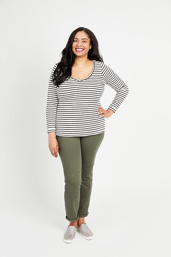 Cashmerette Patterns - Concord T-Shirt - Sizes 12-32