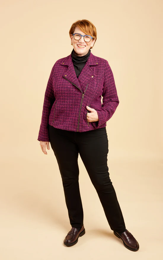 Cashmerette Patterns - Canton Moto Jacket - Sizes 0-16