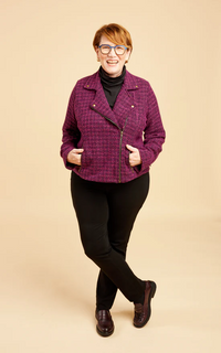 Cashmerette Patterns - Canton Moto Jacket - Sizes 0-16