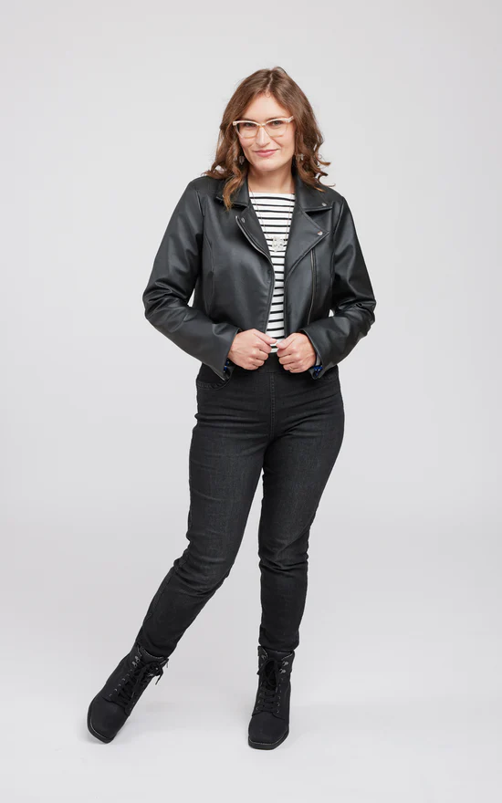 Cashmerette Patterns - Canton Moto Jacket - Sizes 0-16