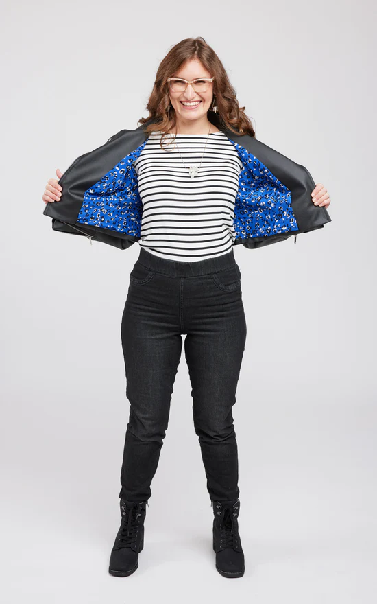 Cashmerette Patterns - Canton Moto Jacket - Sizes 0-16