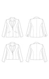 Cashmerette Patterns - Auburn Blazer - Size 12-32