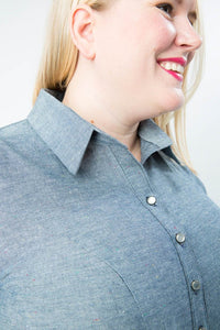 Cashmerette Patterns - Harrison Shirt - Sizes 12-32