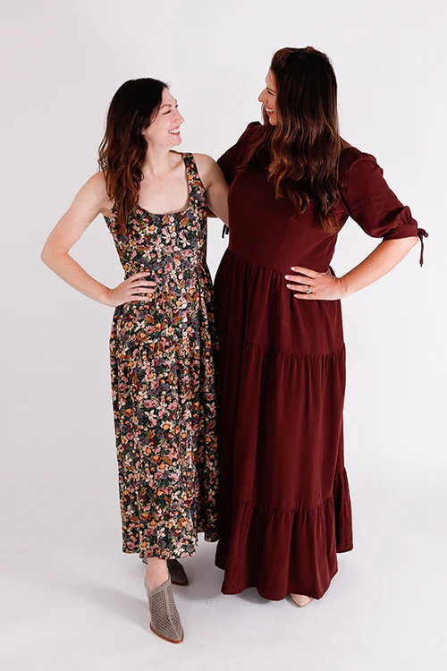 Chalk and Notch Patterns - Shay Dress - Sizes 0-30