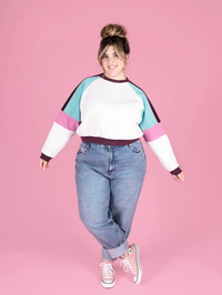 Tilly and the Buttons - Drew Raglan Sweatshirt - Sizes 2-30