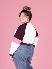 Tilly and the Buttons - Drew Raglan Sweatshirt - Sizes 2-30