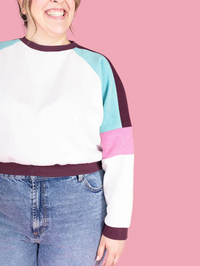 Tilly and the Buttons - Drew Raglan Sweatshirt - Sizes 2-30