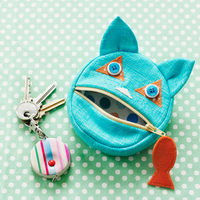 Straight Stitch Society - Feed The Animals Coin Purses