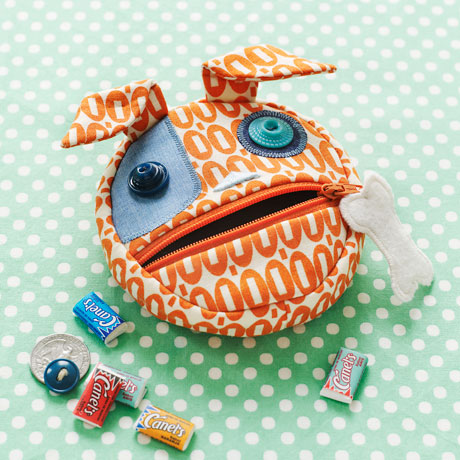 Straight Stitch Society - Feed The Animals Coin Purses