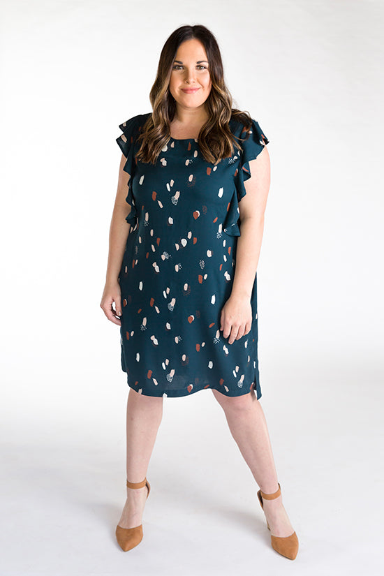 Chalk and Notch Patterns - Farrah Blouse & Dress - Sizes 0-30