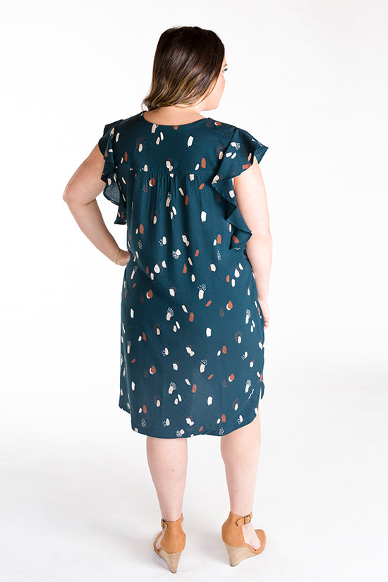 Chalk and Notch Patterns - Farrah Blouse & Dress - Sizes 0-30