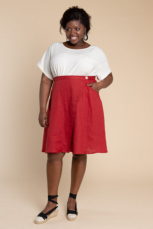 Closet Core Patterns - Fiore Skirt - Rome Collection #18 - Sizes 0-20