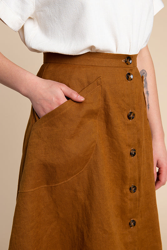 Closet Core Patterns - Fiore Skirt - Rome Collection #18 - Sizes 0-20