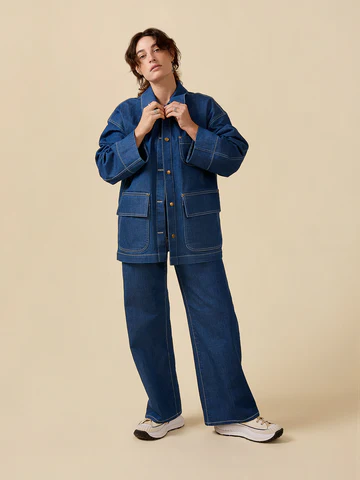 Closet Core Patterns - Fowler Barn Coat + Quilted Jacket - Sizes XXS-6X