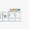 "Handmade Rainbow" Woven Clothing Labels by Kylie and the Machine - 6 labels per pack