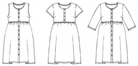 Sew Liberated - Hinterland Dress - Sizes 0-34