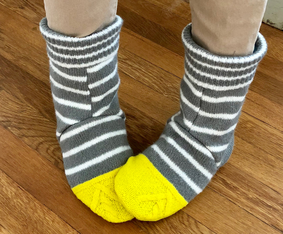 Hangout Booties - A Serger Club Class with Pamela Leggett -Monday, January 19, 6-9pm ET via Zoom