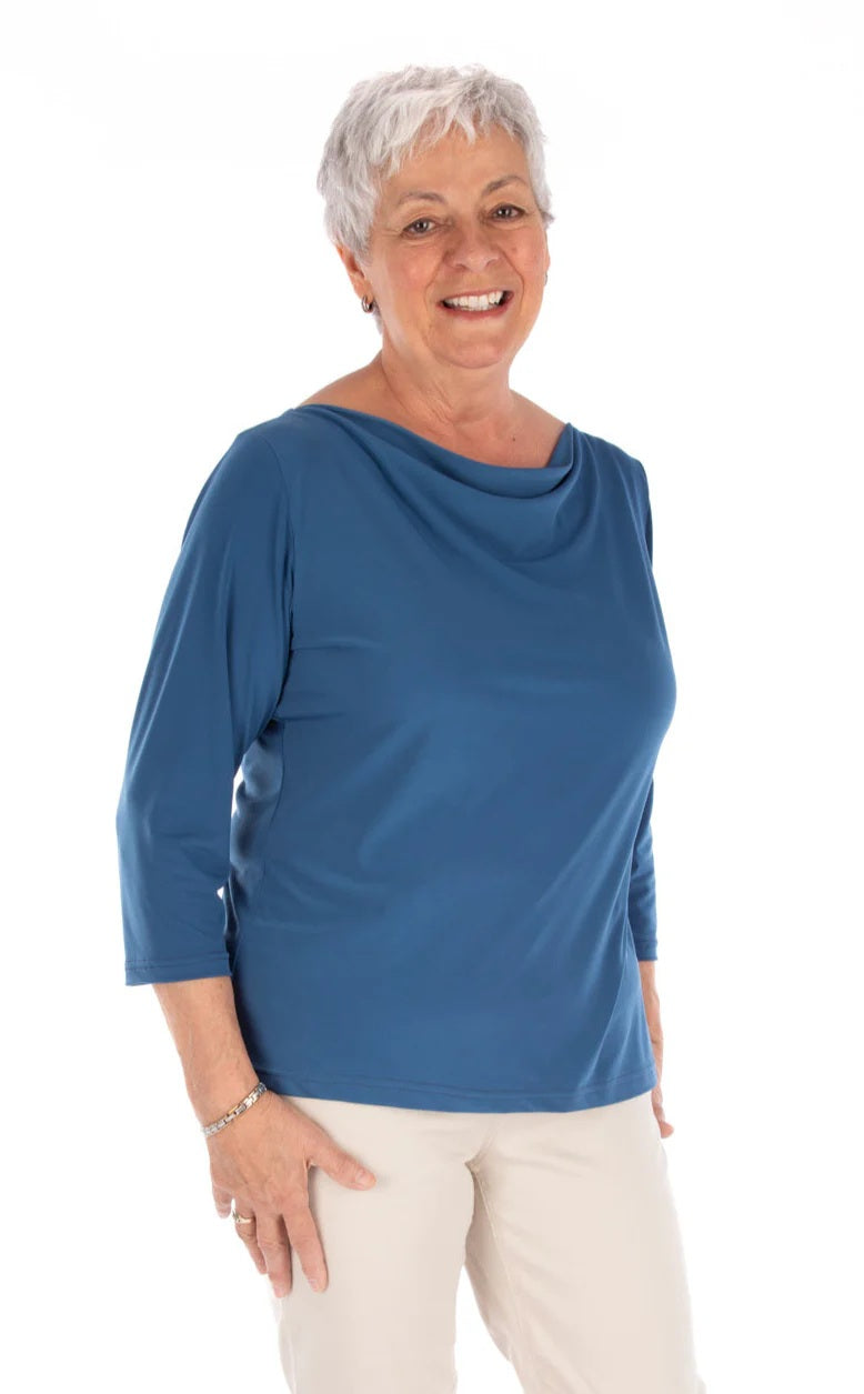 Jalie Patterns - Manon Boat & Cowl Neck Tops #4564 - Children/Adult 28 Sizes