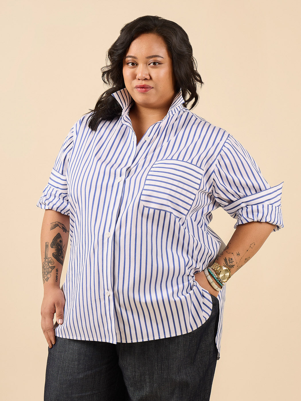 Closet Core Patterns - Jenna Shirt + Shirtdress - Sizes XXS-4X