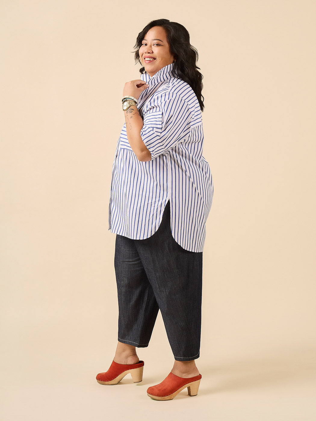 Closet Core Patterns - Jenna Shirt + Shirtdress - Sizes XXS-4X