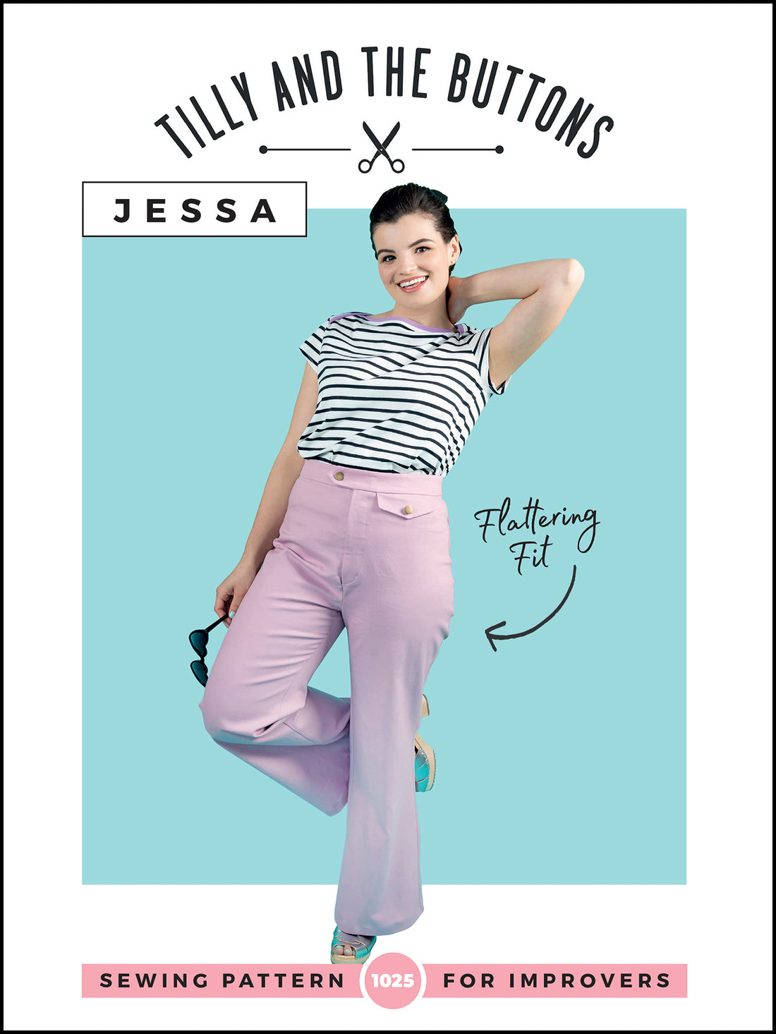 Tilly and the Buttons - Jessa Trousers & Shorts - Sizes 2-16