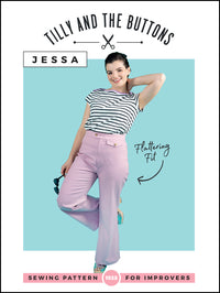 Tilly and the Buttons - Jessa Trousers & Shorts - Sizes 2-16