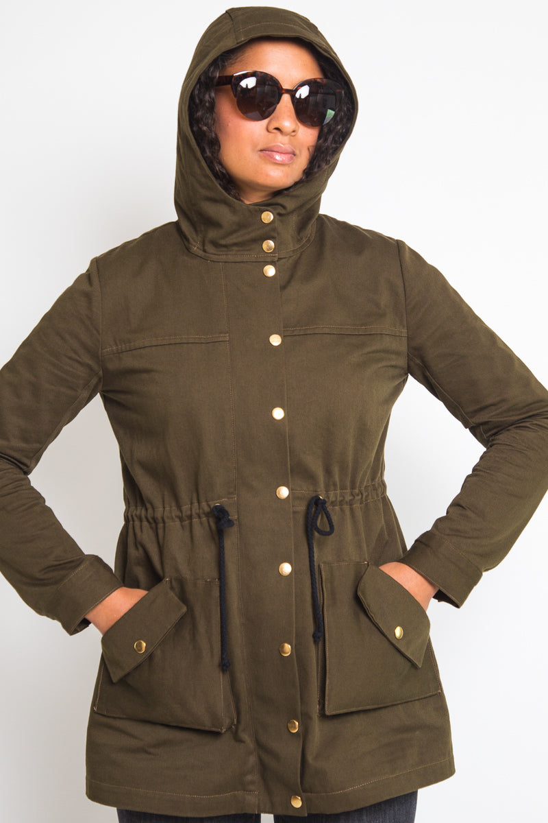 Closet Core Patterns - Kelly Anorak Jacket - Sizes 0-20