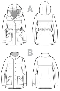 Closet Core Patterns - Kelly Anorak Jacket - Sizes 0-20