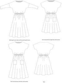 Tilly and the Buttons - Lotta Dress - Sizes 2-30